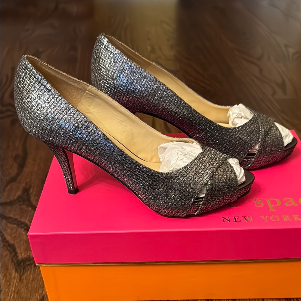 Kate Spade “Billie” Peep Toe Heel